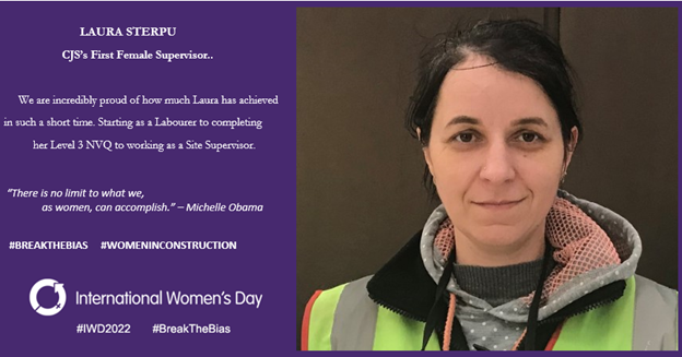 IWD – Our First Female Supervisor!